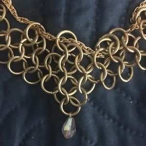 Handmade Gold Chain Link Crown